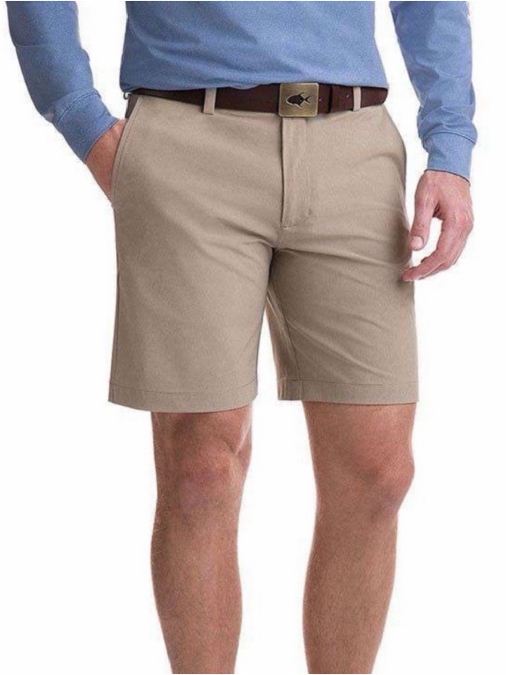Men's Vinyard Vines Classic Khaki Breaker Performance Shorts 36